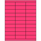 2.83" x 1"  Sheet Label