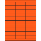 2.83" x 1"  Sheet Label