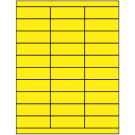 2.83" x 1"  Sheet Label