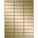 2.83" x 1"  Sheet Label