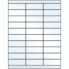 2.83" x 1"  Sheet Label