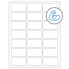 2.512" x 1.378"  Sheet Label