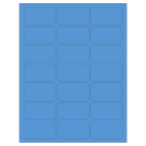 2.512" x 1.378"  Sheet Label