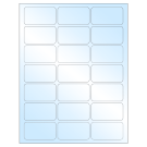 2.512" x 1.378"  Sheet Label