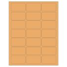 2.512" x 1.378"  Sheet Label