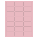 2.512" x 1.378"  Sheet Label