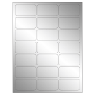 2.512" x 1.378"  Sheet Label