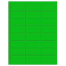 2.5" x 1.125"  Sheet Label