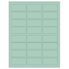 2.5" x 1.125"  Sheet Label