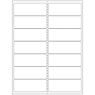 4" x 1.4375"  Sheet Label