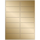 4" x 1.4375"  Sheet Label