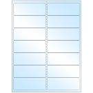 4" x 1.4375"  Sheet Label