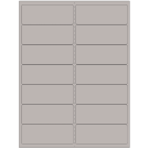 4" x 1.4375"  Sheet Label