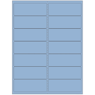 4" x 1.4375"  Sheet Label