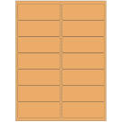 4" x 1.4375"  Sheet Label