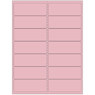4" x 1.4375"  Sheet Label