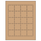 1.75" x 1.75"  Sheet Label