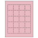 1.75" x 1.75"  Sheet Label