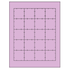 1.75" x 1.75"  Sheet Label