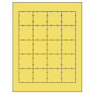 1.75" x 1.75"  Sheet Label