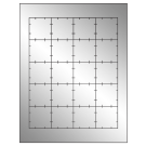 1.75" x 1.75"  Sheet Label