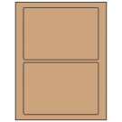 7" x 4.875"  Sheet Label