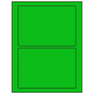 7" x 4.875"  Sheet Label