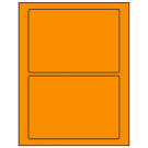 7" x 4.875"  Sheet Label