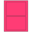 7" x 4.875"  Sheet Label