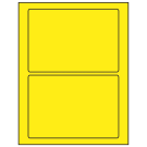 7" x 4.875"  Sheet Label