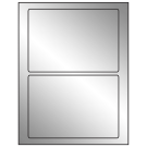 7" x 4.875"  Sheet Label