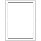 7" x 4.875"  Sheet Label