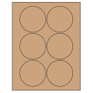 3.25" x 3.25"  Sheet Label
