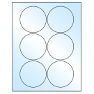 3.25" x 3.25"  Sheet Label