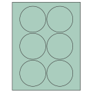 3.25" x 3.25"  Sheet Label