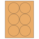 3.25" x 3.25"  Sheet Label