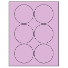 3.25" x 3.25"  Sheet Label