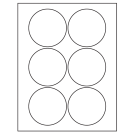 3.25" x 3.25"  Sheet Label