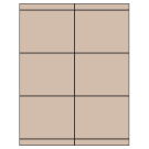 4.25" x 3.33"  Sheet Label