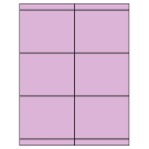 4.25" x 3.33"  Sheet Label