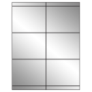 4.25" x 3.33"  Sheet Label