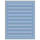 7.5" x 0.75"  Sheet Label