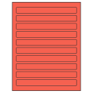 7.5" x 0.75"  Sheet Label