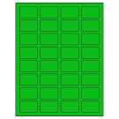 1.75" x 1.125"  Sheet Label