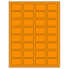 1.75" x 1.125"  Sheet Label