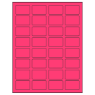 1.75" x 1.125"  Sheet Label