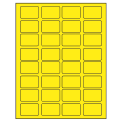 1.75" x 1.125"  Sheet Label