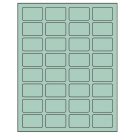 1.75" x 1.125"  Sheet Label