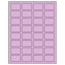 1.75" x 1.125"  Sheet Label