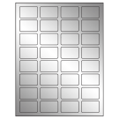 1.75" x 1.125"  Sheet Label